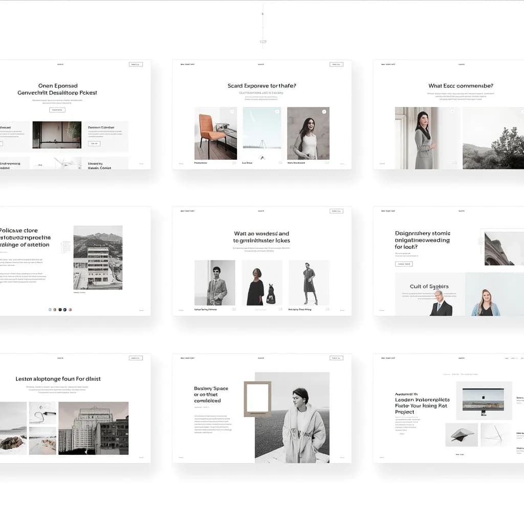 Website design portfolio